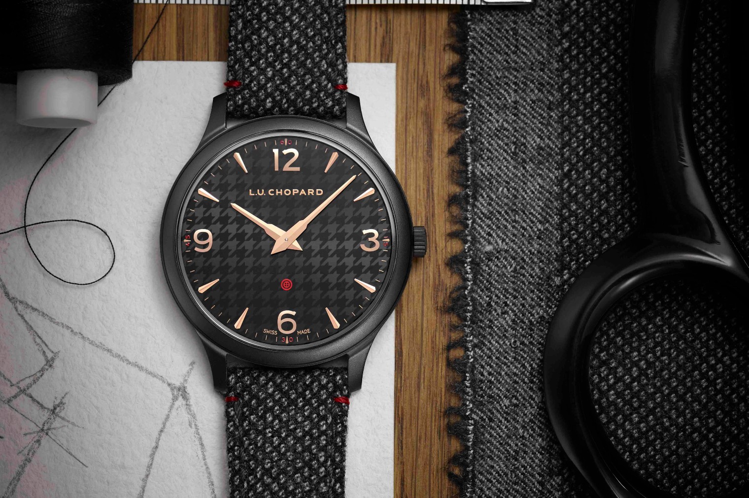 Chopard gaat samenwerking aan met Kiton Ateliers en komt met L.U.C XP Il Sarto Kiton